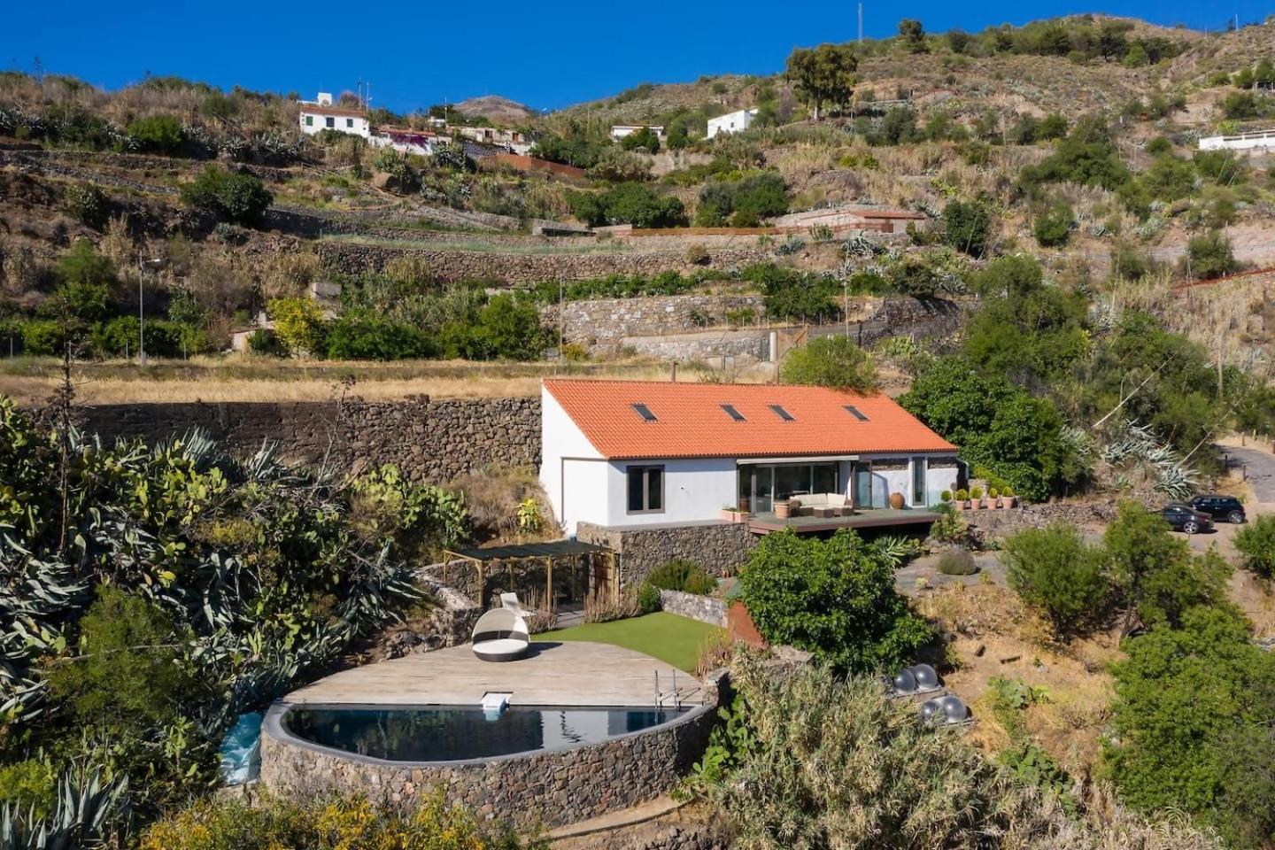 Finca en el Corazón de la Isla Tejeda  Exterior foto